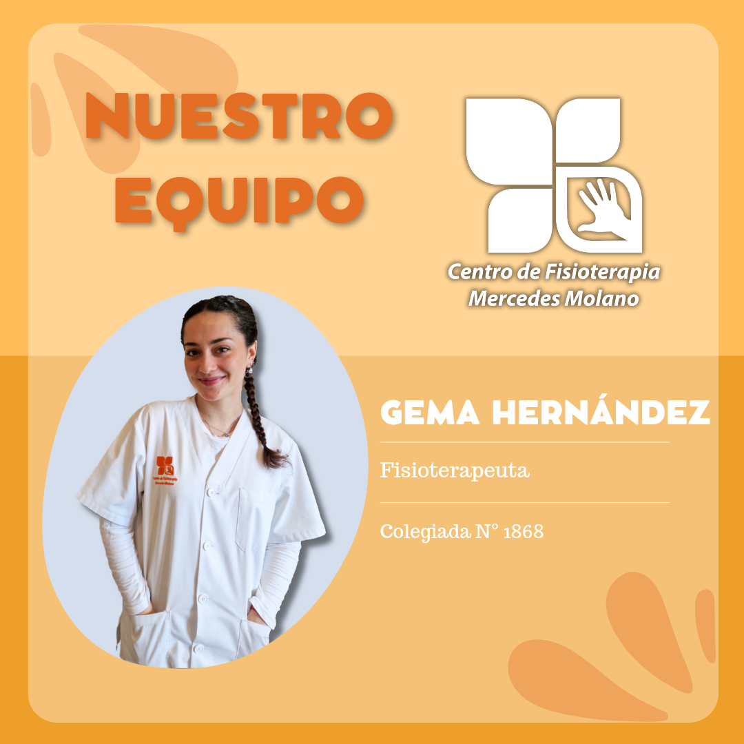 Fisioterapeuta Gema Hernández Muñoz Fisioterapeuta Gema Hernández Muñoz